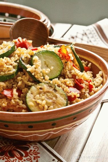 Bulgur s grilovanou zeleninou