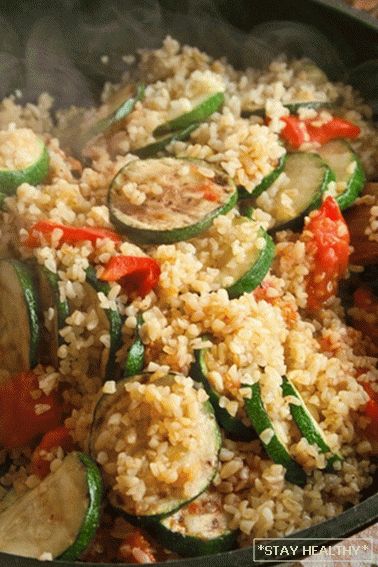 Bulgur s grilovanou zeleninou