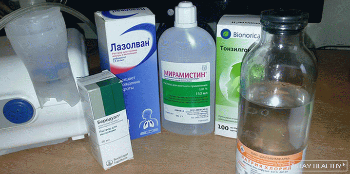 Saline pro inhalování nebulizací