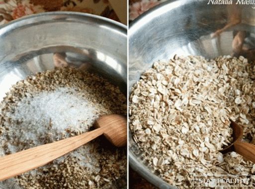 Křupavý křupavý oves