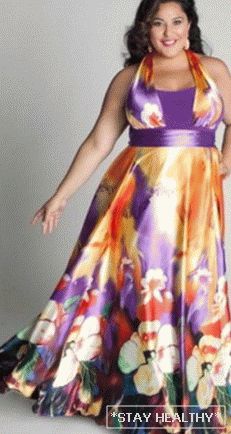 Elegantní šaty naplno. Модели нарядных платьев для полных