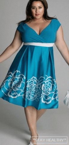 Elegantní šaty naplno. Модели нарядных платьев для полных