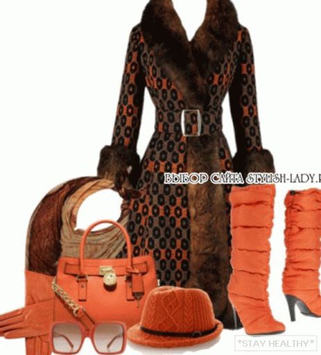 Co nosit s oranžovými botami, foto