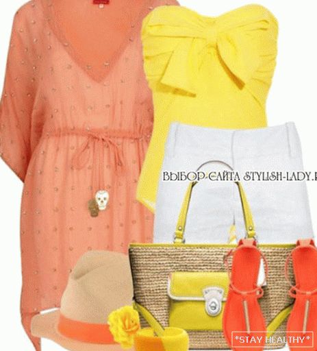 Co nosit s oranžovými botami, foto