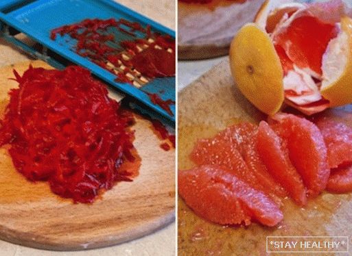 Špenát, grapefruit a kozí salátsýr